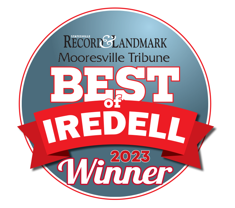 best of iredell 2023 winner badge